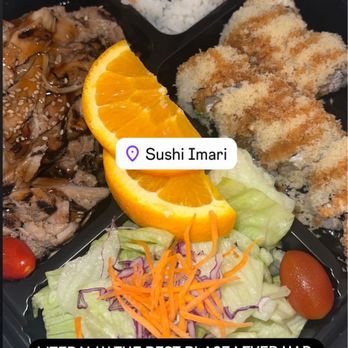Chobop - Bento box: teriyaki chicken & shrimp crunchy roll - Sushi Bars Near Me - Costa Mesa, California