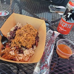 $5 pulled pork rice bowl $5 pulled pork rice bowl