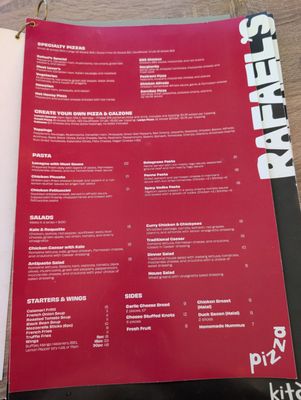 Menu photo 1 Rafael's Kitchen Santa Ana, CA Menu photo 1 Rafael's Kitchen Santa Ana, CA