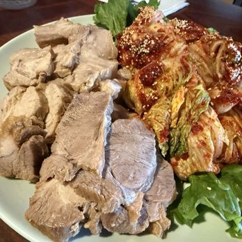 Gilson Korean Restaurant - Wraps should have come with this (or one round of wraps anyway) but flavors and textures were solid. Would get again. - Korean Near Me - Edmonds, Washington
