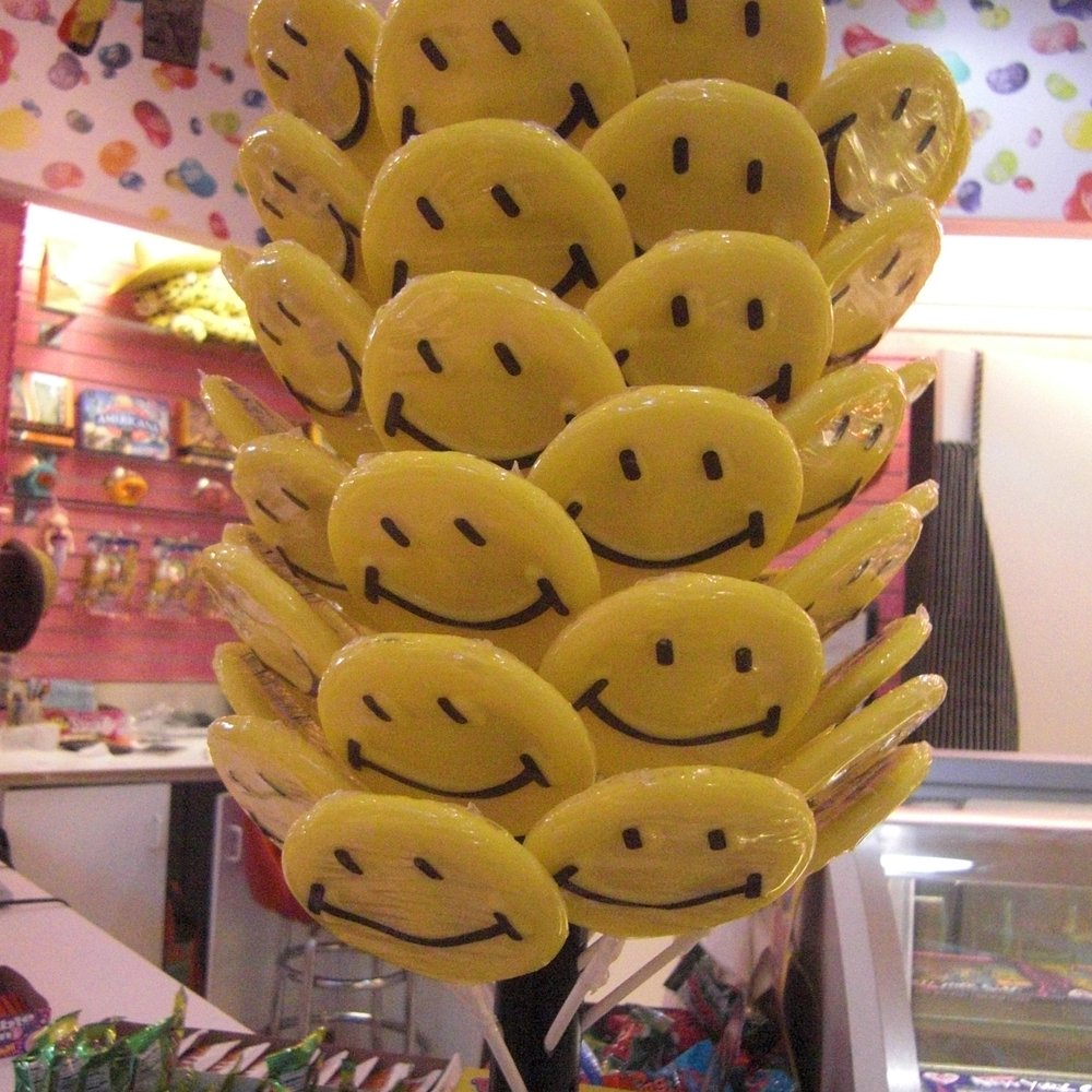 Paradise Candy - a bunch of smiley face lollipops - Candy Stores Near Me - New York, New York Paradise Candy - a bunch of smiley face lollipops - Candy Stores Near Me - New York, New York