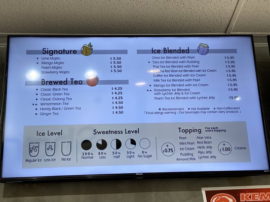 Menu photo 3 Sharetea Sugar Land, TX