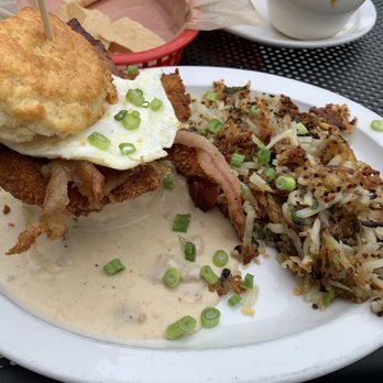 Sweet Lake Biscuits & Limeade - Hoss with hash browns - Breakfast & Brunch Near Me - Draper, Utah Sweet Lake Biscuits & Limeade - Hoss with hash browns - Breakfast & Brunch Near Me - Draper, Utah