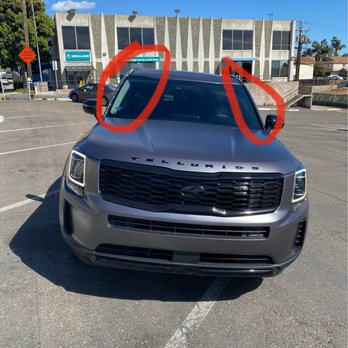 MacWraps - Missing weather strip + roof rail not wrapped - Vehicle Wraps Near Me - La Mesa, California