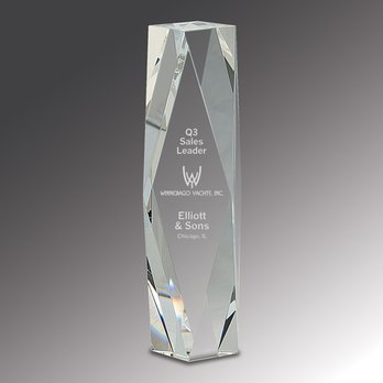 Personalized Awards - Sleek corporate award - Trophy Shops Near Me - Mequon, Wisconsin