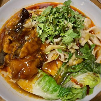 Wen Cheng - wen cheng aubergine noodles