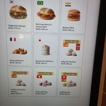 McDonald’s - Global kiosk menu - Burgers Near Me - Chicago, Illinois