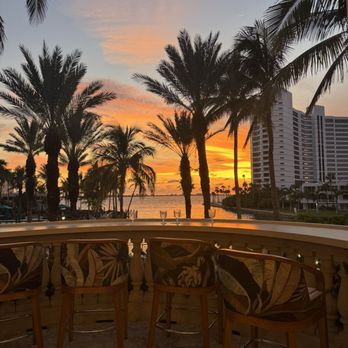 Rufa - Sunset view from patio bar at Rufa. - Cocktail Bars Near Me - Sarasota, Florida