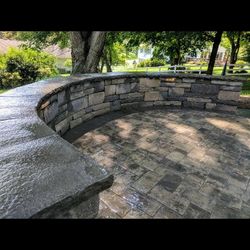 3D Scapes - Seating Wall with Lighting