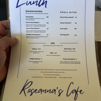 Roseanna's Cafe - Seafood Near Me - Oceanside, Oregon Roseanna's Cafe - Seafood Near Me - Oceanside, Oregon