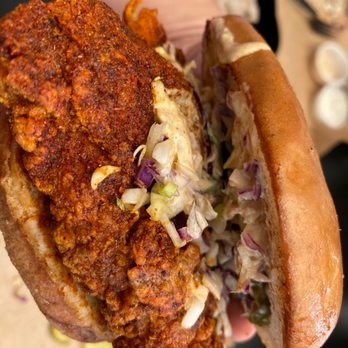 Baba's Hot Chicken - Baba's Hot Sandwich Only - Chicken Shop Near Me - Riverside, California