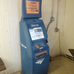 Rockville Amtrak & MARC Station - The only way to buy a train ticket at this station.