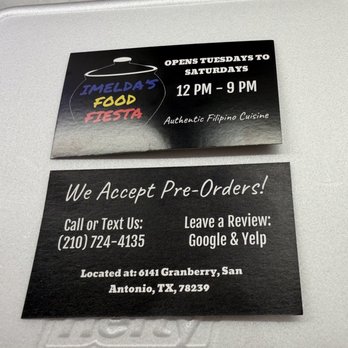 Imelda's Food Fiesta - Food Trucks Near Me - San Antonio, Texas Imelda's Food Fiesta - Food Trucks Near Me - San Antonio, Texas
