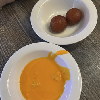 Mint Indian Bistro - Mango custard and the balls. - Indian Near Me - Henderson, Nevada Mint Indian Bistro - Mango custard and the balls. - Indian Near Me - Henderson, Nevada