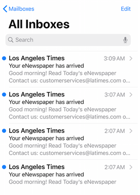 Los Angeles Times by null