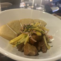Chicharron ceviche
