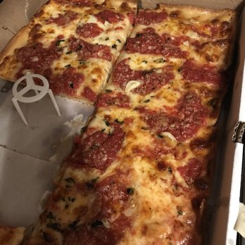 Rosa's Pizza - Could not help myself... ate 2 slices before snapping a photo! - Pizza Near Me - Astoria, New York Rosa's Pizza - Could not help myself... ate 2 slices before snapping a photo! - Pizza Near Me - Astoria, New York