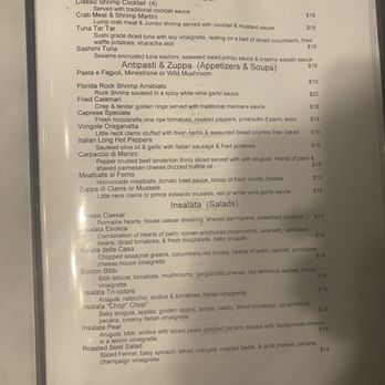 Primavera - Menu - Italian Near Me - West Orange, New Jersey Primavera - Menu - Italian Near Me - West Orange, New Jersey