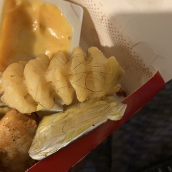Chick-fil-A - The amount hair on my wife's fries - Fast Food Near Me - San Jose, California Chick-fil-A - The amount hair on my wife's fries - Fast Food Near Me - San Jose, California
