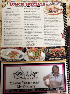 Menu photo 3 El Campesino Mexican Moss Point, MS
