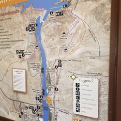 Colorado River Heritage Greenway Park - trails are on Arizona side too