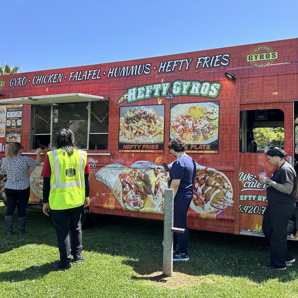 Food truck view Food truck view