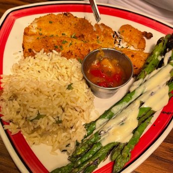 99 Restaurants - Sweet potato crusted haddock with two sides... Sweeet! - Pubs Near Me - Mashpee, Massachusetts
