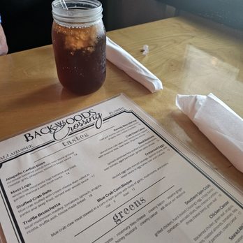 Backwoods Crossing - Menu - Southern Near Me - Tallahassee, Florida