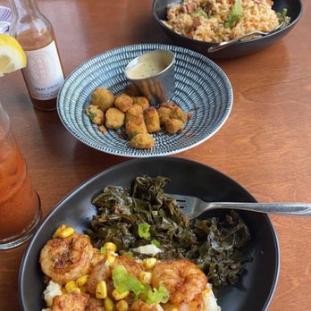 Herbe Sainte - Shrimp & grits and crawfish jambalaya - Cajun/Creole Near Me - Omaha, Nebraska Herbe Sainte - Shrimp & grits and crawfish jambalaya - Cajun/Creole Near Me - Omaha, Nebraska