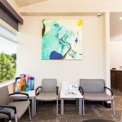 The Clinic for Dermatology & Wellness - Modern and elegant waiting area.