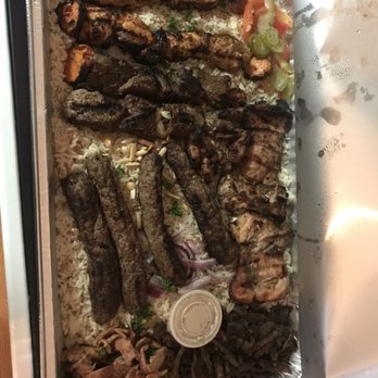 Al Shish Palace Mediterranean Cuisine - Shish Combo (for 4-6) although it could've fed more very easily. - Lebanese Near Me - Madison, Alabama Al Shish Palace Mediterranean Cuisine - Shish Combo (for 4-6) although it could've fed more very easily. - Lebanese Near Me - Madison, Alabama