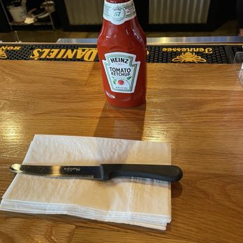 Dunne’s Tavern - Knife, napkins & ketchup - American Near Me - Agawam, Massachusetts Dunne’s Tavern - Knife, napkins & ketchup - American Near Me - Agawam, Massachusetts