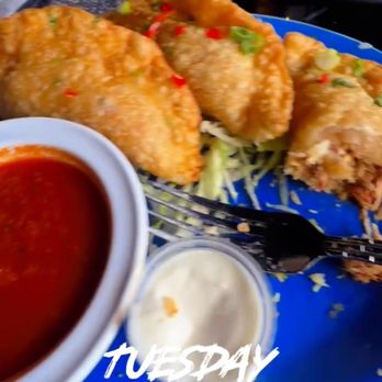 Bandito's Burrito Lounge - Chicken empanadas on pointttttt - Bars Near Me - Richmond, Virginia