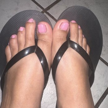 DC Fancy Nail Spa - She didn't do much shaping also when it came time to polish my toes she missed some areas. I wouldn't recommend or go back. - Nail Salons Near Me - Los Angeles, California