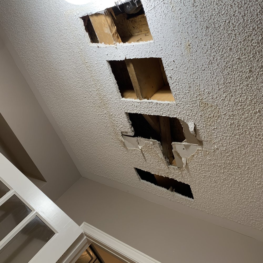 Smooth Ceiling Popcorn Stucco Removal Richmond Hill On Shelly Lighting