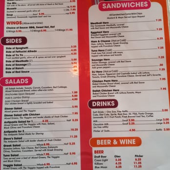 LuBo's NY Pizza - Menu front - Pizza Near Me - Centennial, Colorado