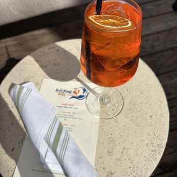 The Surfing Fox - Classic Aperol Spritz - New American Near Me - Santa Monica, California The Surfing Fox - Classic Aperol Spritz - New American Near Me - Santa Monica, California