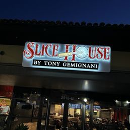 Exterior outside entrance of Slice House by Tony Gemignani - Simi Valley, California Exterior outside entrance of Slice House by Tony Gemignani - Simi Valley, California