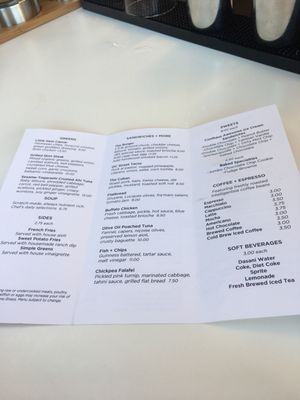 Menu photo 2 George's Cafe Costa Mesa, CA