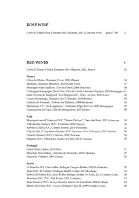Menu photo 2 Dawson Brasserie Dublin, D
