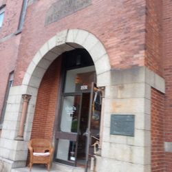 Elsie's Used Clothing - Front of the store. They are inside the building that used to be the St. Mary's School for Boys.