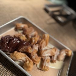 Bartaco - Churros powder in cinnamon and condensed milk (also available in dulce de leche)