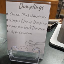 Calling in an order? Even more delicious dumpling options. Calling in an order? Even more delicious dumpling options.