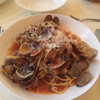 Il Terrazzo Carmine - Linguine bursting with clams. - Italian Near Me - Seattle, Washington Il Terrazzo Carmine - Linguine bursting with clams. - Italian Near Me - Seattle, Washington