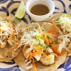 El Faro - Shrimp tacos