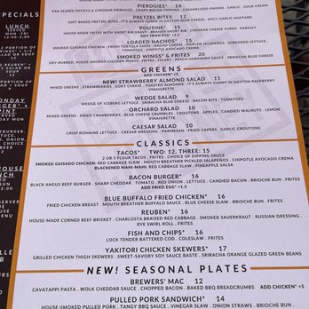 Lock 27 Brewing Restaurant - Summer menu is awesome! - Breweries Near Me - Centerville, Ohio
