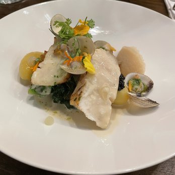 Le Cotte Rôti - Sea bream with lemon coconut sauce - French Near Me - Paris, 75