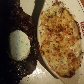 J. Alexander's - NY Steak with Mac & cheese on the side - Steakhouses Near Me - Tampa, Florida