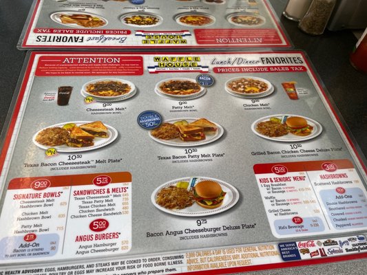 Menu photo 2 Waffle House Desoto, TX