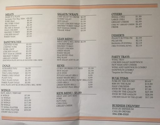 Menu photo 4 Smokems BBQ Phenix City, AL Menu photo 4 Smokems BBQ Phenix City, AL